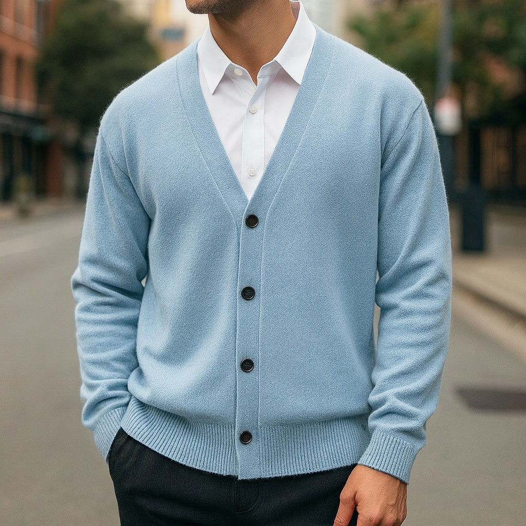 VAREX Caldura 100% Wool Cardigan