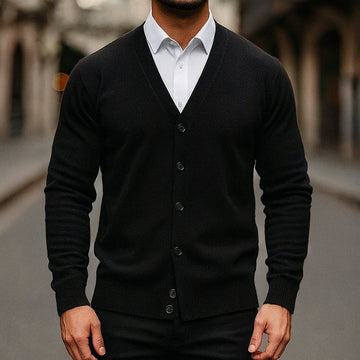 VAREX Caldura 100% Wool Cardigan