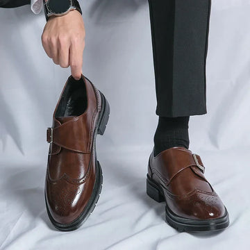 VAREX Buckle Dress Shoes - Free gift with purchase